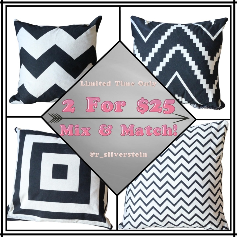 Buy 2 Pillow Covers For $25